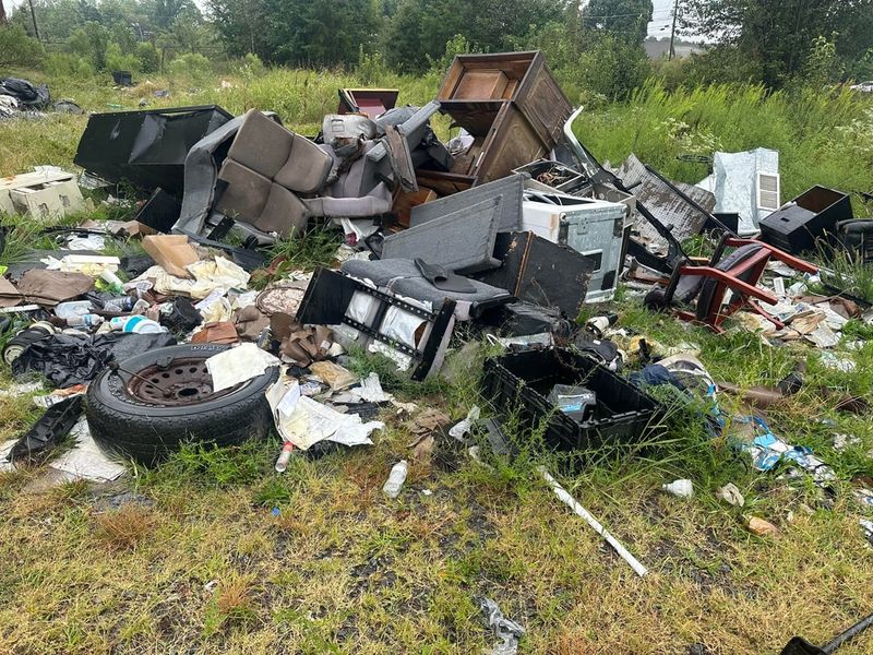 Illegally Dumped Waste And Refuse