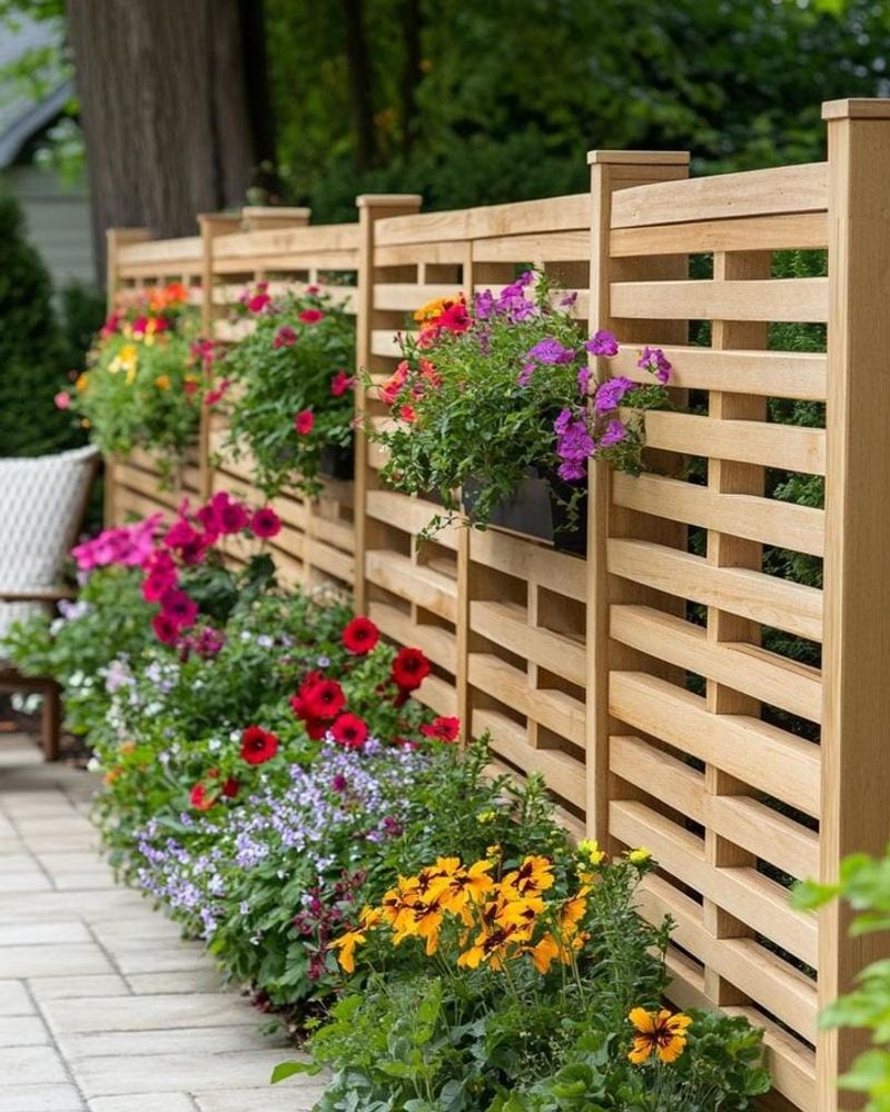 Define Spaces With Simple Fencing Or Screens