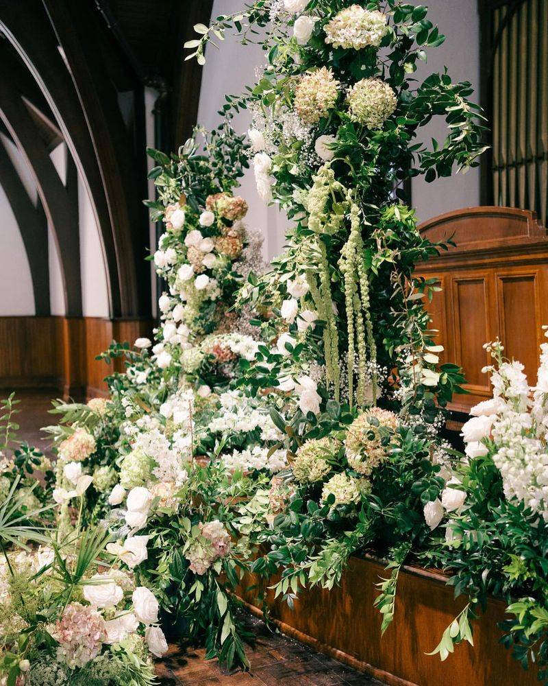 How Florists Use Amaranthus In Modern Wedding Installations