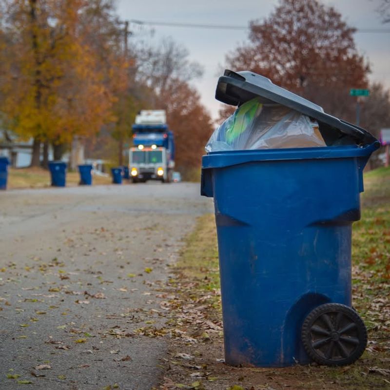 Items Left On The Pavement Outside
