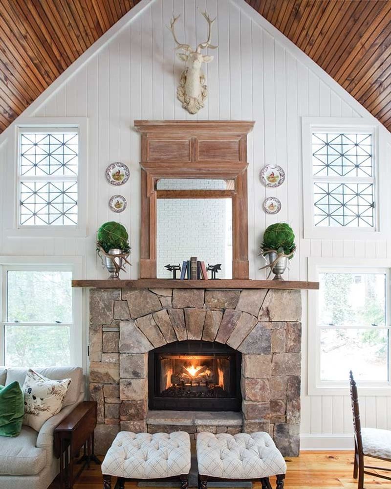 Fireplaces Serve as Focal Points