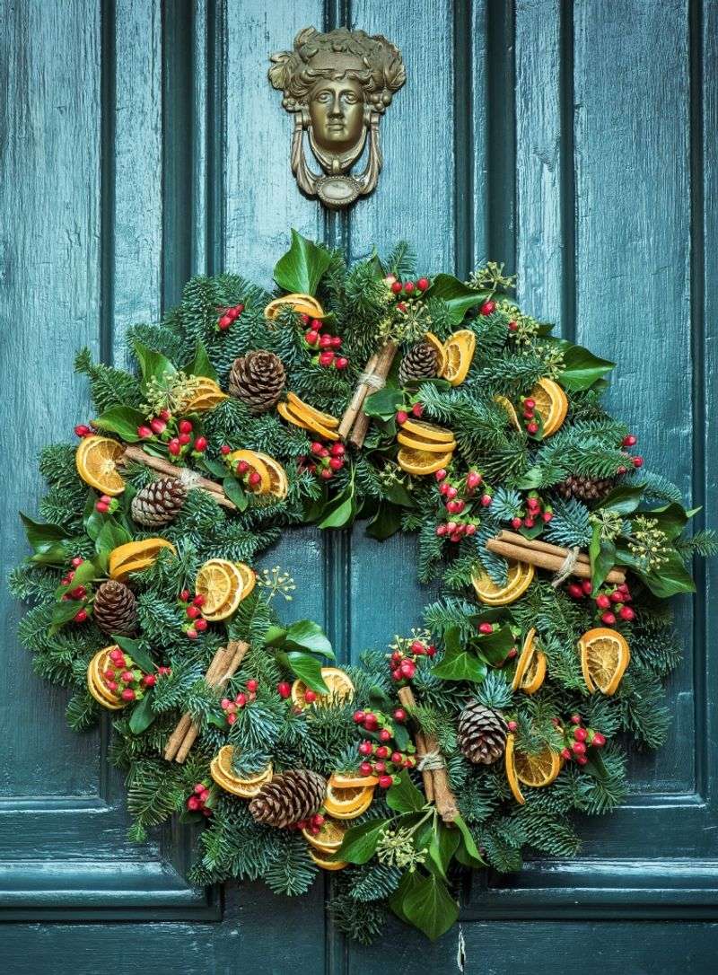 Crafting Evergreen Wreaths For Doors, Gates, And Walls