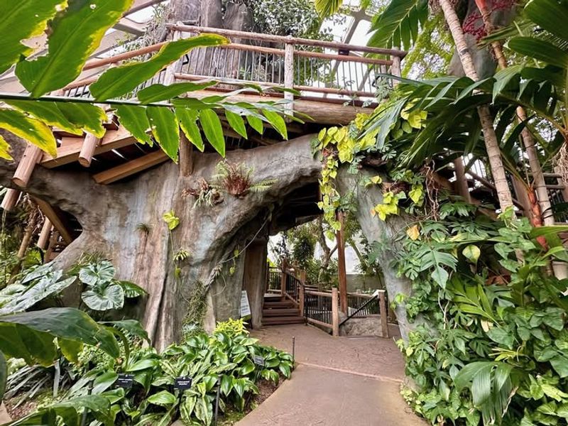 Tropical Conservatory With Year-Round Warmth
