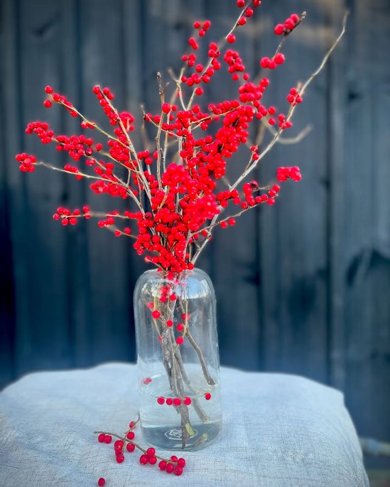 Winterberry Branch Arrangements
