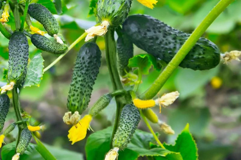 Cucumbers With Radishes