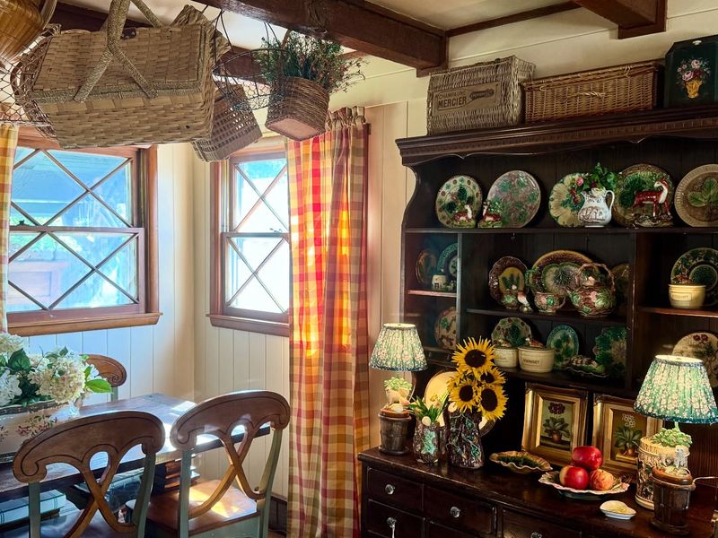 Exposed Wooden Beams Add Rustic Character