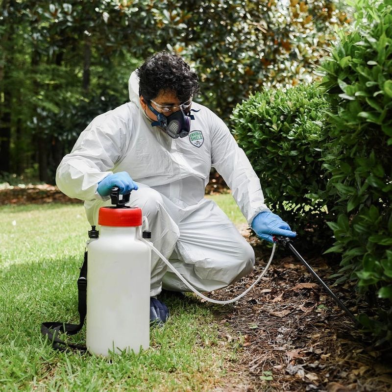 Applying Chemical Pesticides and Herbicides Regularly