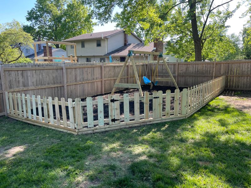 Children's Play Equipment Visible