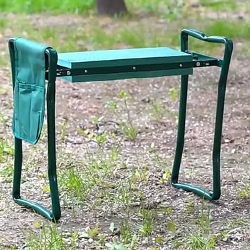 Adjustable Garden Kneeler And Seat