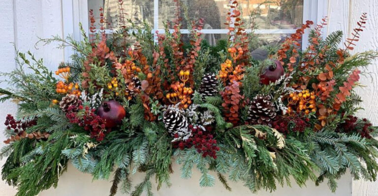 evergreen arrangement