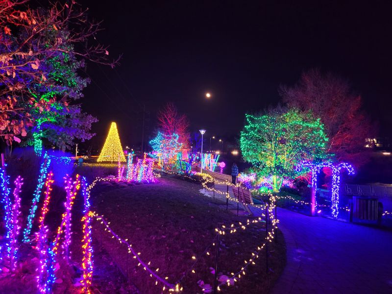 Holiday Lights At Nicholas Conservatory & Gardens