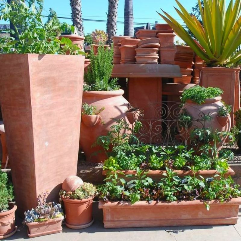 Mediterranean-Style Herb Gardens