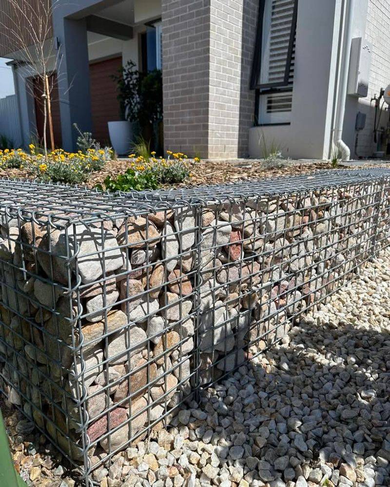 Gabion Wall Features