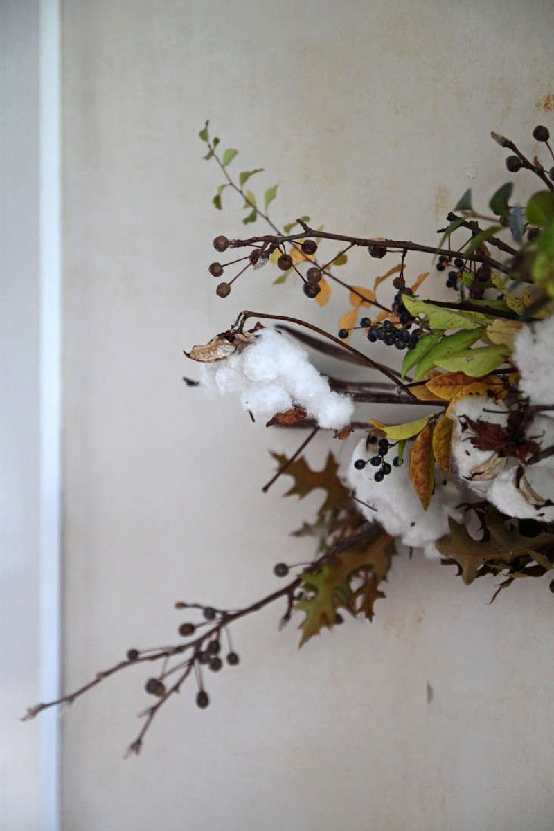 Adding Cotton Stems And Native Dried Plants