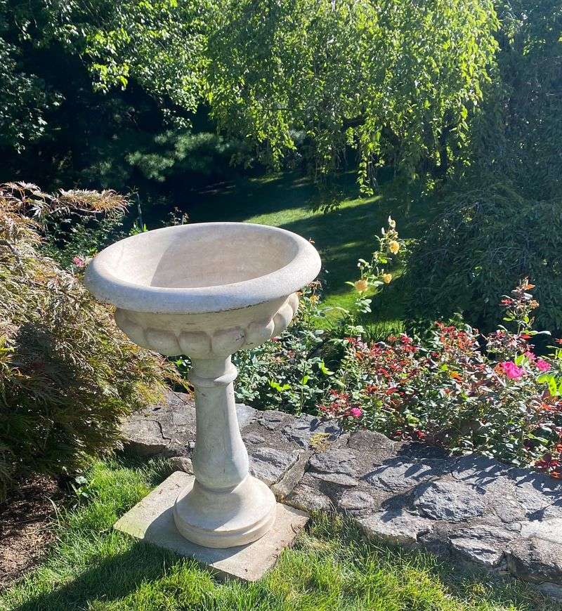 Bird Baths And Feeders Welcome Wildlife