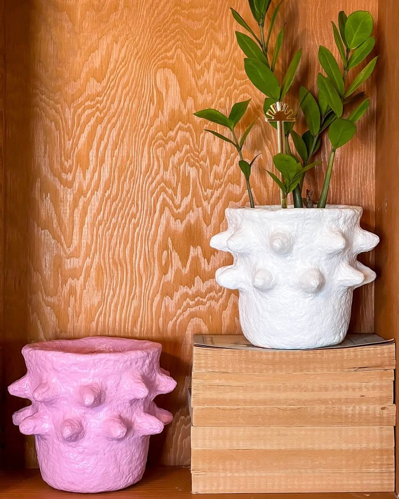 Newspaper Pot Making