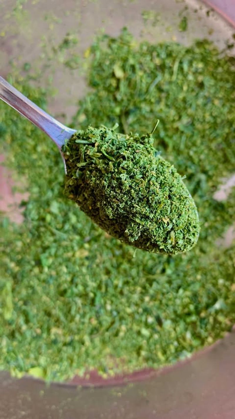 Drying Mint For Winter Storage