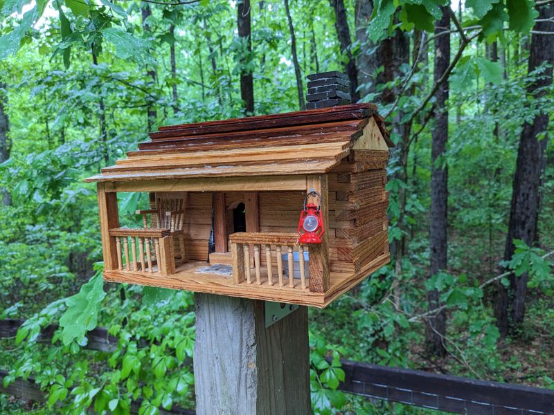 Rustic Wooden Birdhouses