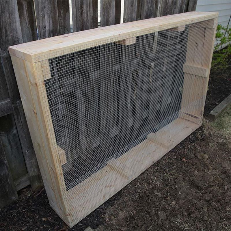 Install Hardware Cloth Beneath Raised Beds