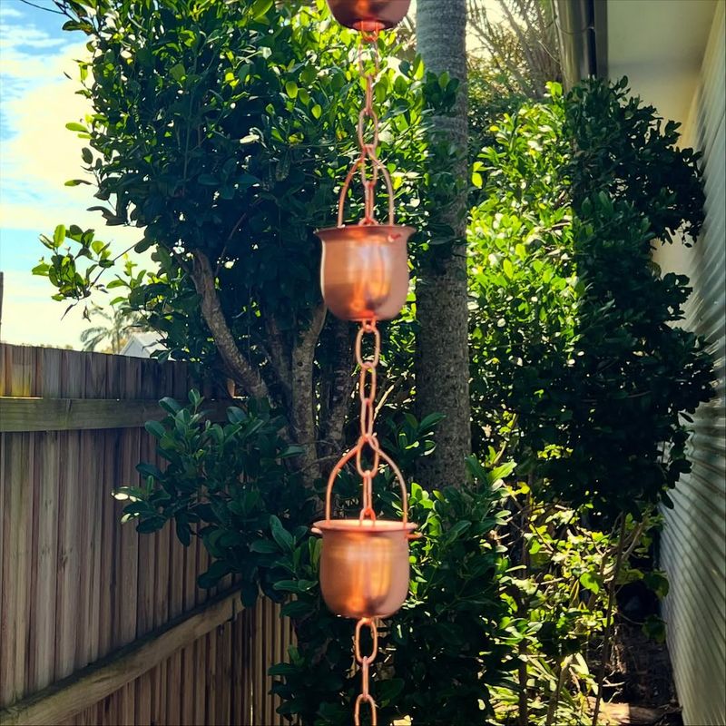 Wind Chime Rain Chain Hybrids