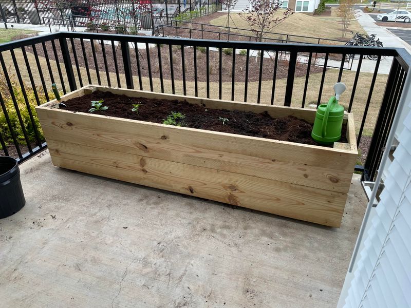 Balcony Raised Bed Gardens