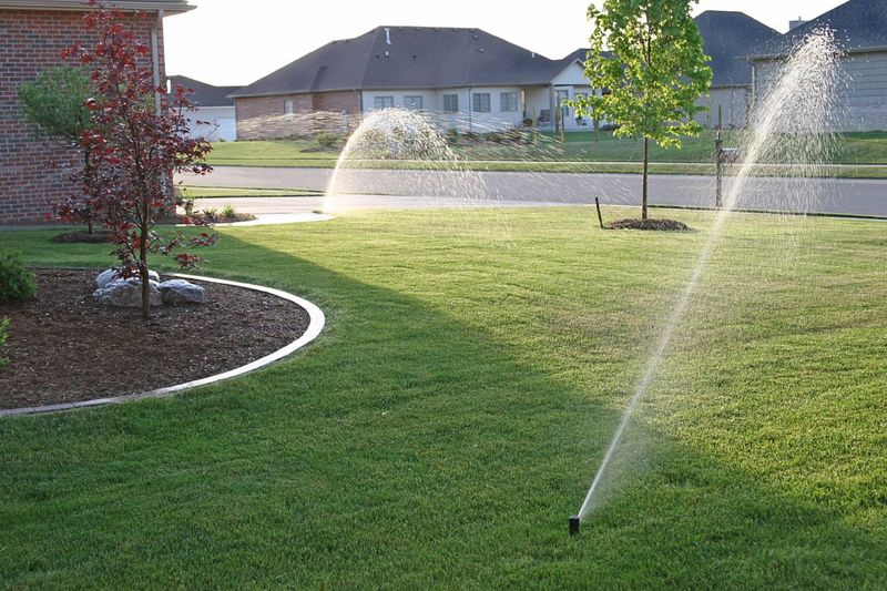 Use Motion-Activated Sprinkler Systems