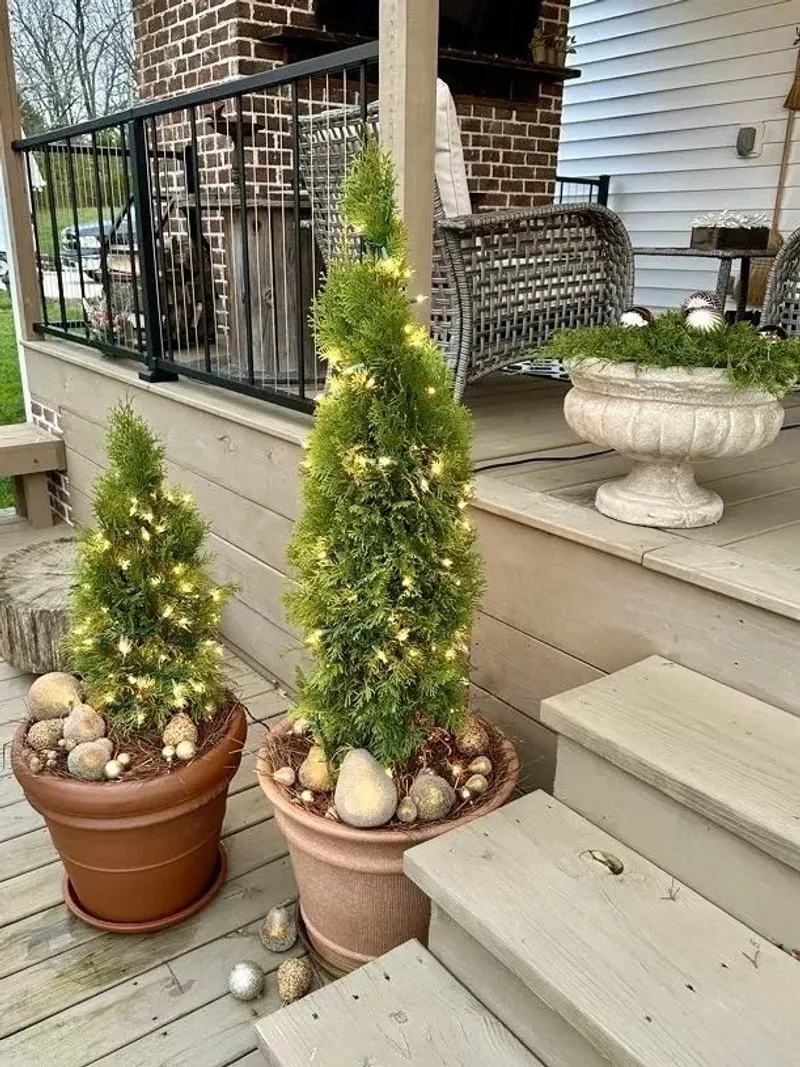 Store Greens In Cool Locations Before Hanging Them Outside