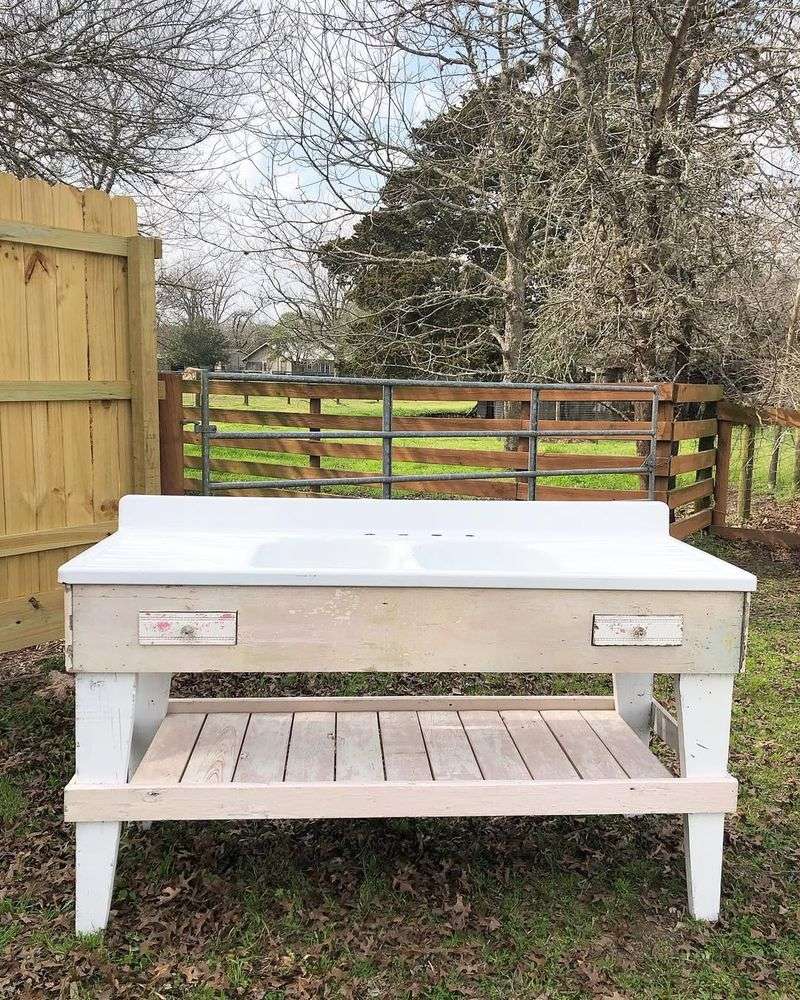 Bathroom Vanities Becoming Outdoor Sinks