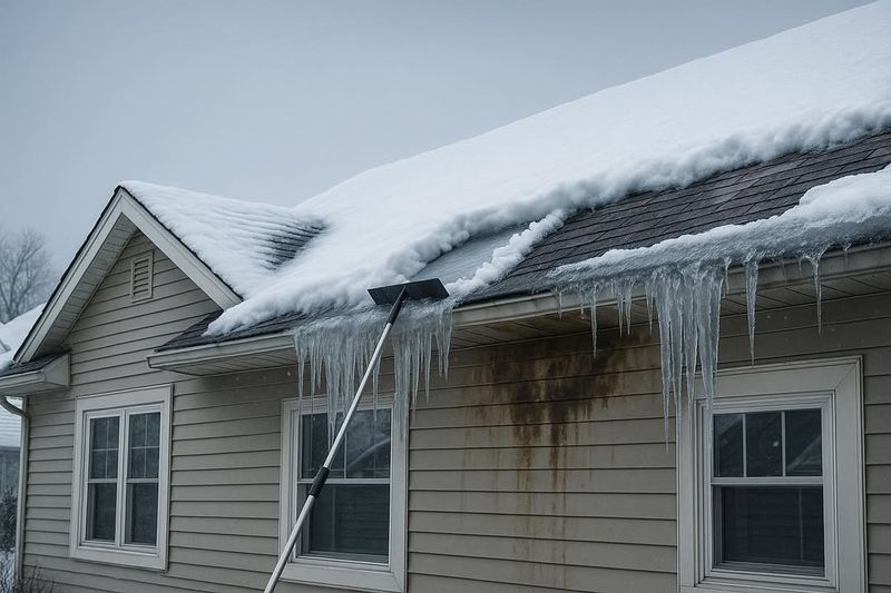 Allowing Ice Dams To Form On Roof Edges