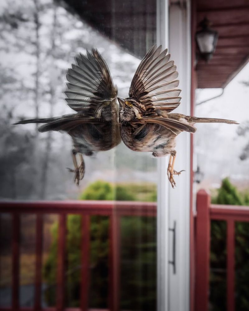 Reducing Window Strikes With Visual Deterrents