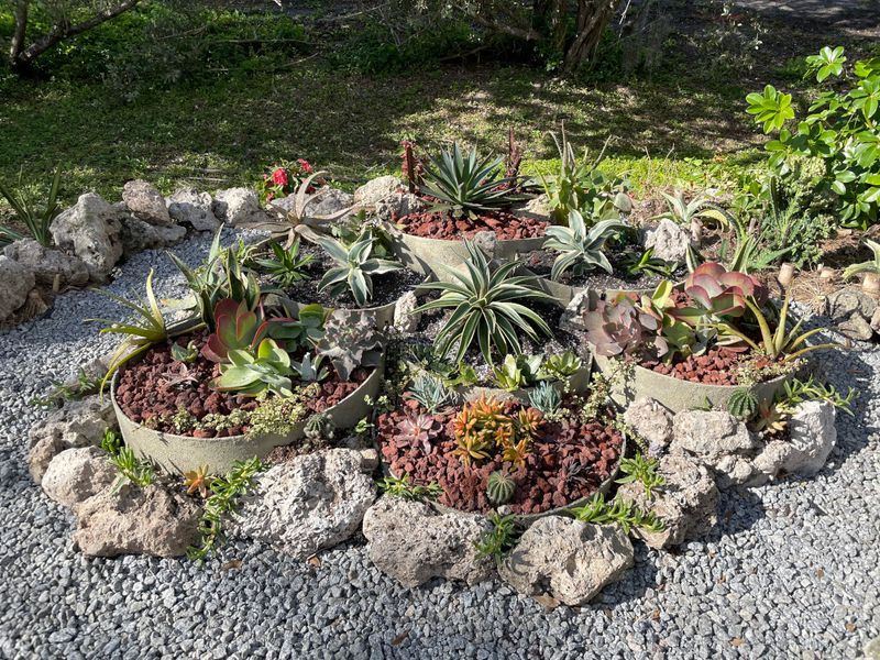 Use Natural Stone And Sand For Scale