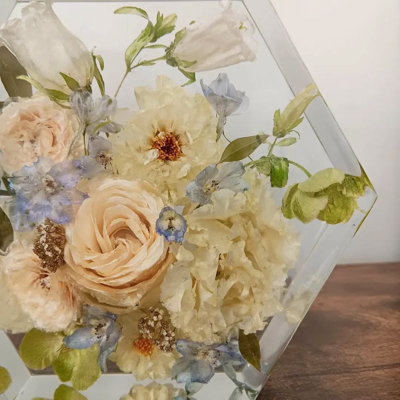 Freezing Fresh Blooms Carefully