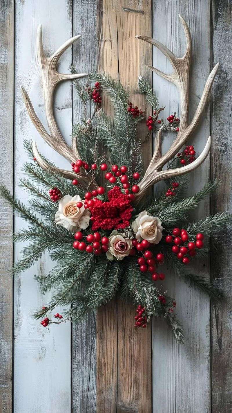 Antler Accents Bring Wild Woodland Character