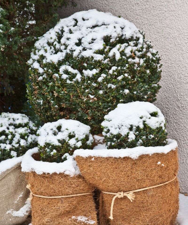 Wrap Pots With Insulating Materials