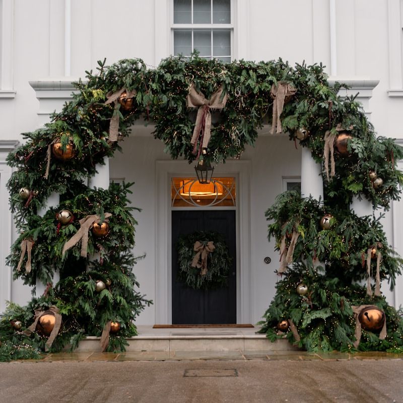 Holiday Greenery Inspiration Designed To Impress From The Front Door