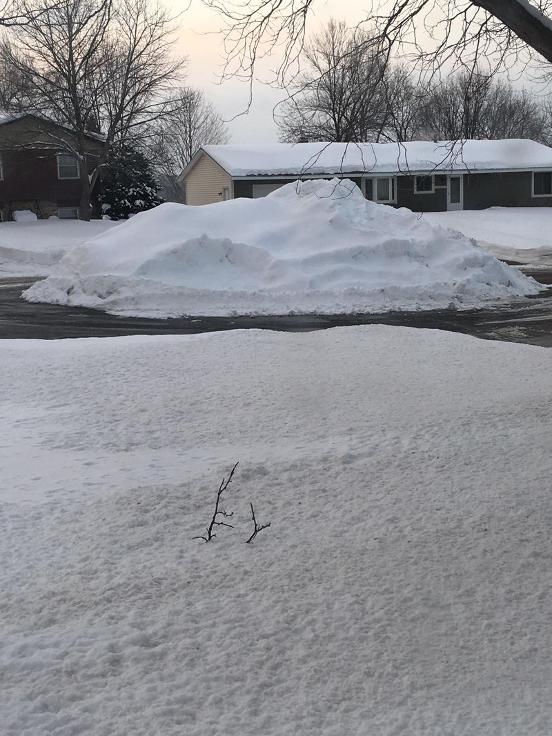 Allowing Snow to Pile Up Against the Foundation