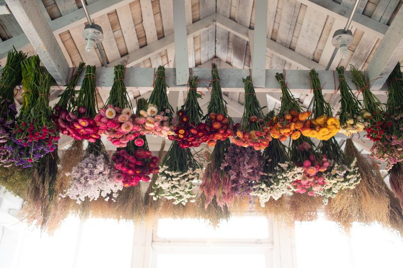 Hanging Small Floral Swags Instead Of Heavy Garlands