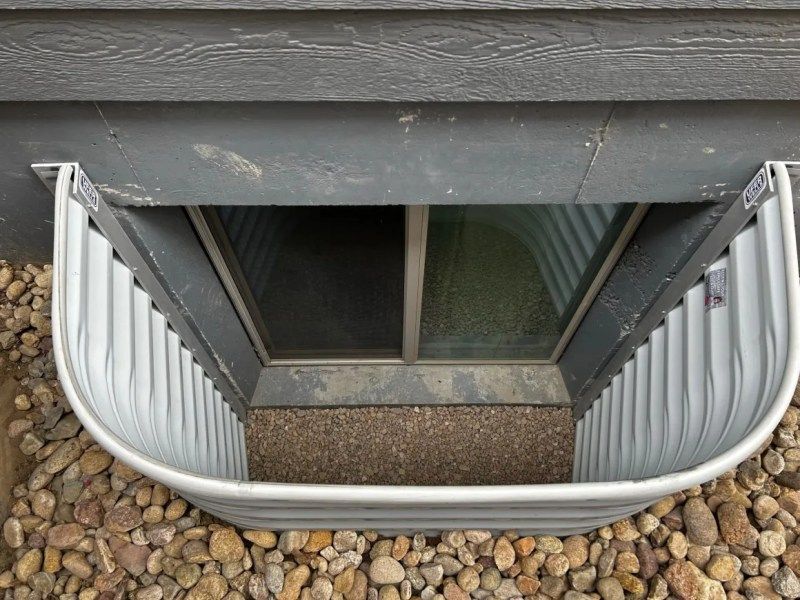 Uncovered Window Wells And Basement Stairwells