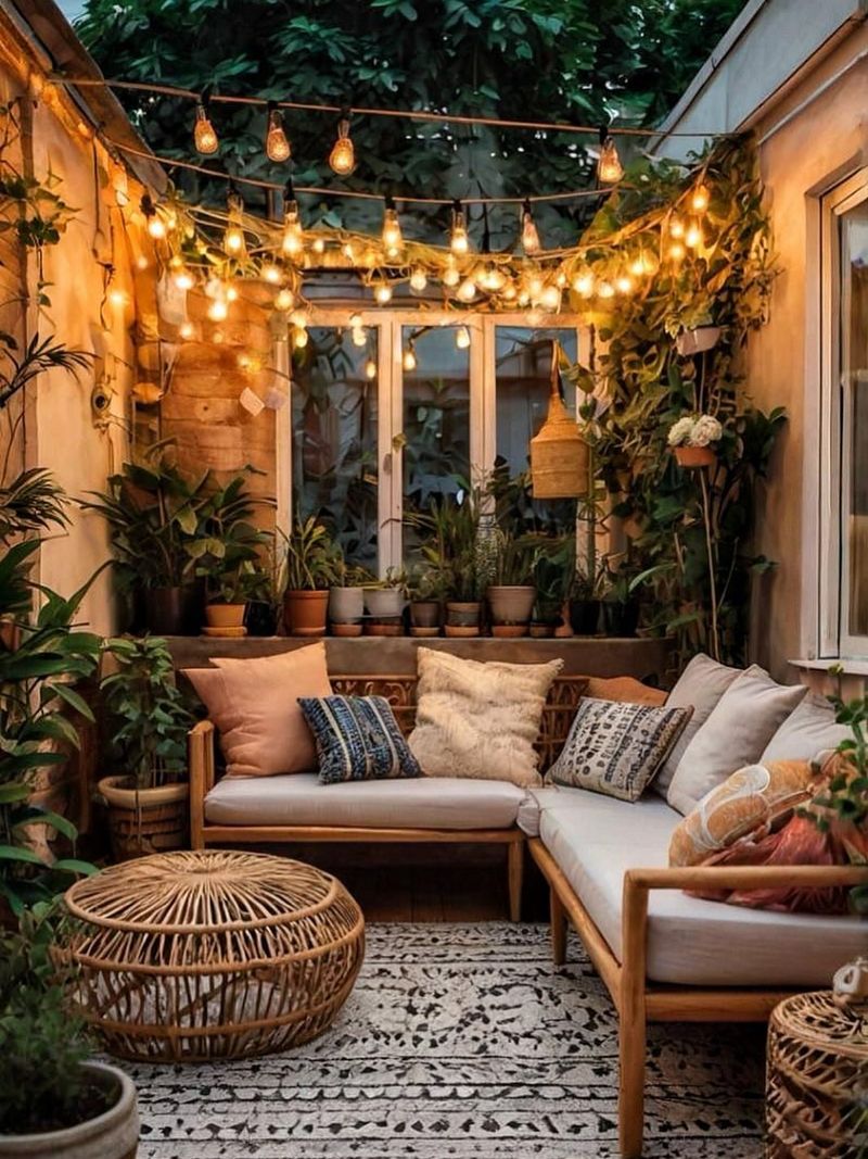 String Lights And Soft Outdoor Lighting