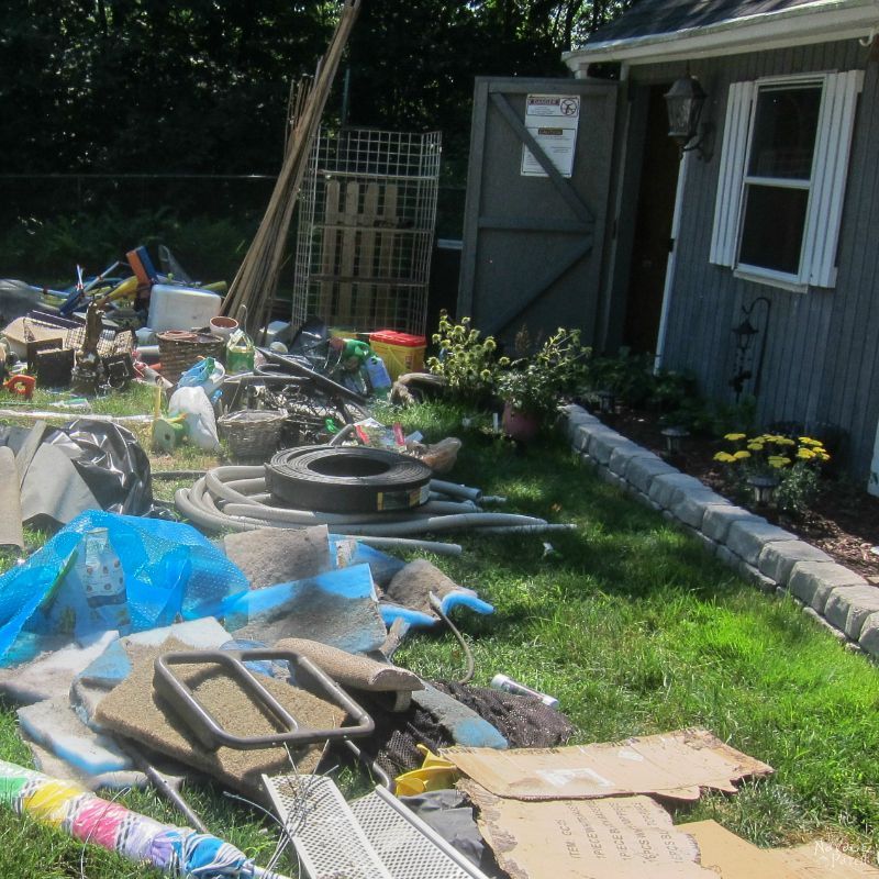 Junk, Debris, Or Tire Storage In Yards