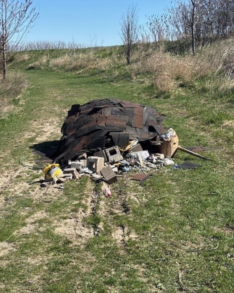 Junk Or Scrap Materials Stored In Visible Areas