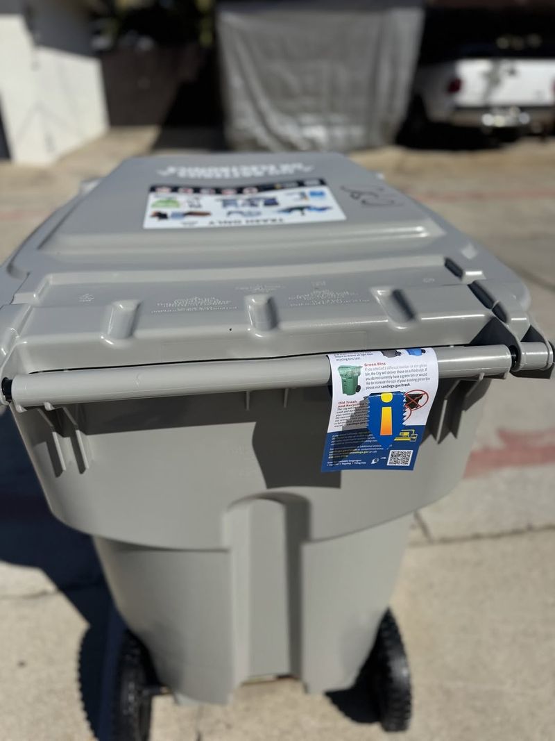 Unscreened Trash Bins, Storage Areas, Or Equipment