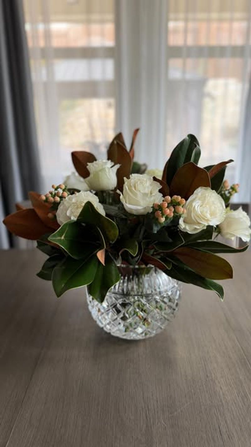 Magnolia Leaf Arrangements