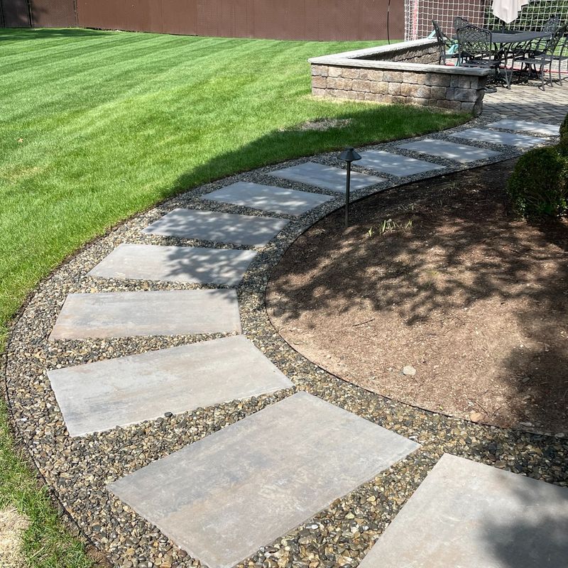 Establish Gravel or Stone Pathways