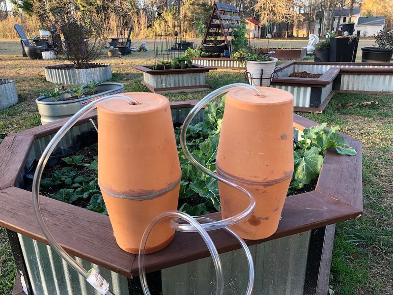 Terracotta Olla Watering Pots