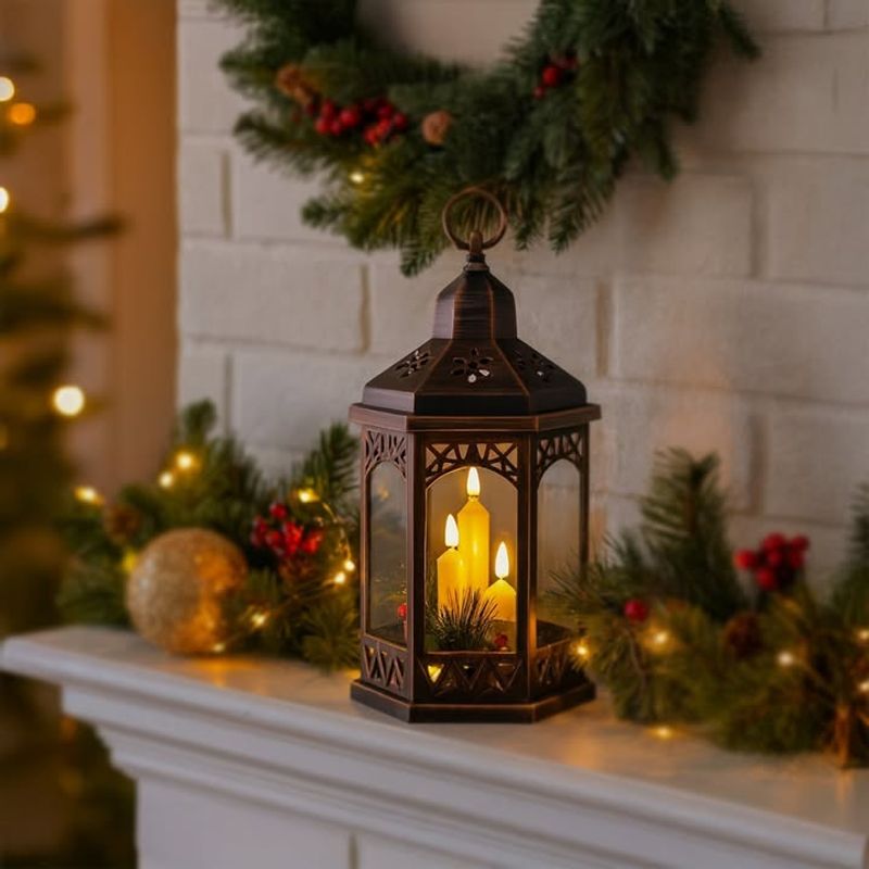 Lanterns With LED Candles