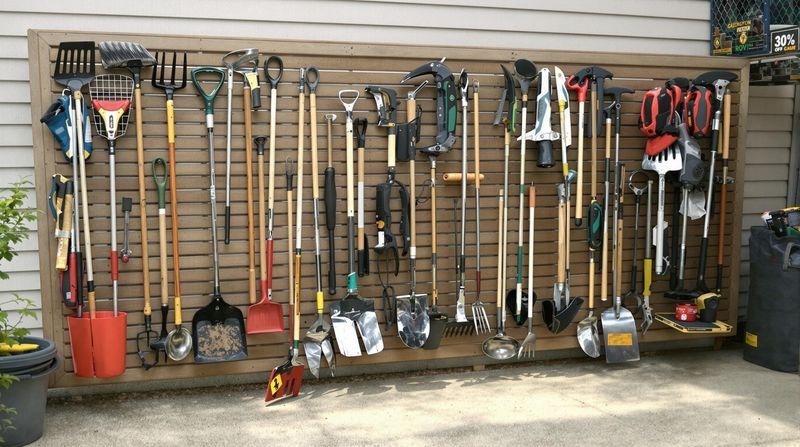 Tidy Up Containers, Tools, And Garden Structures