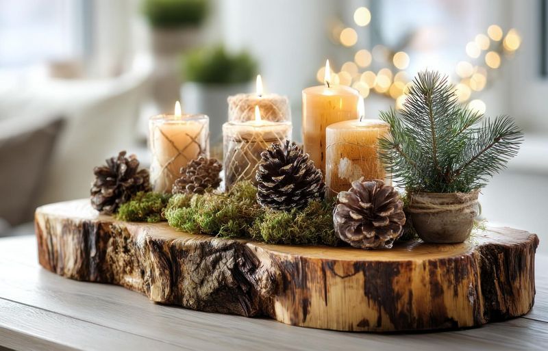 Natural Wood Shelving Displays Forest Finds