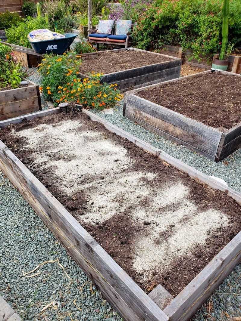 Add Compost And Organic Matter To Garden Beds