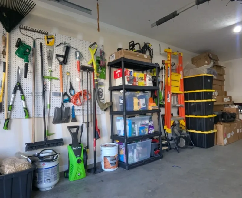 Clean and Organize Garden Tools